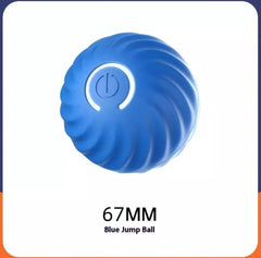 Interactive Smart Dog Ball Toy – Self-Rolling, Auto-Moving Rubber Ball for Dogs