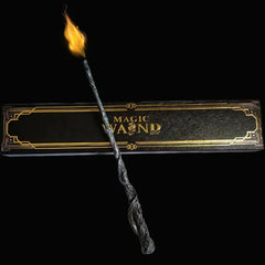 Fire-Breathing Magic Wand – Realistic Fireball Effect Toy for Kids & Cosplay