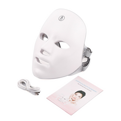 7-Color LED Light Therapy Face Mask – Professional Skin Rejuvenation & Anti-Aging Treatment