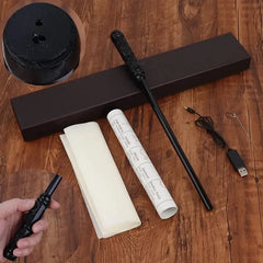 Fire-Breathing Magic Wand – Realistic Fireball Effect Toy for Kids & Cosplay