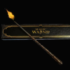 Fire-Breathing Magic Wand – Realistic Fireball Effect Toy for Kids & Cosplay