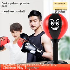 Punch Pal Desktop Speed Ball – Stress Relief, Focus & Hand-Eye Coordination Trainer