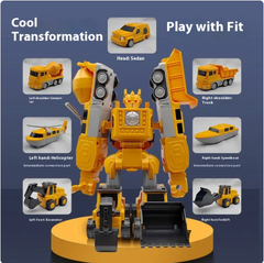 Magnetic Engineering & Military Building Blocks Set – 35-Piece STEM Toy for Kids Ages 4-6