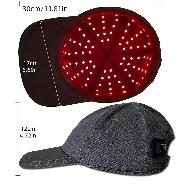 Red Light Therapy Hair Growth Cap – 650nm LED Scalp Stimulator